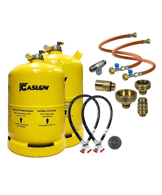 Gaslow 11Kg Doppel-Set