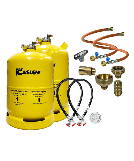 Gaslow 11Kg Doppel-Set
