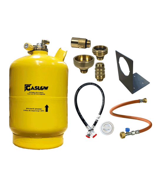Gaslow 6Kg Set inkl. Halterung