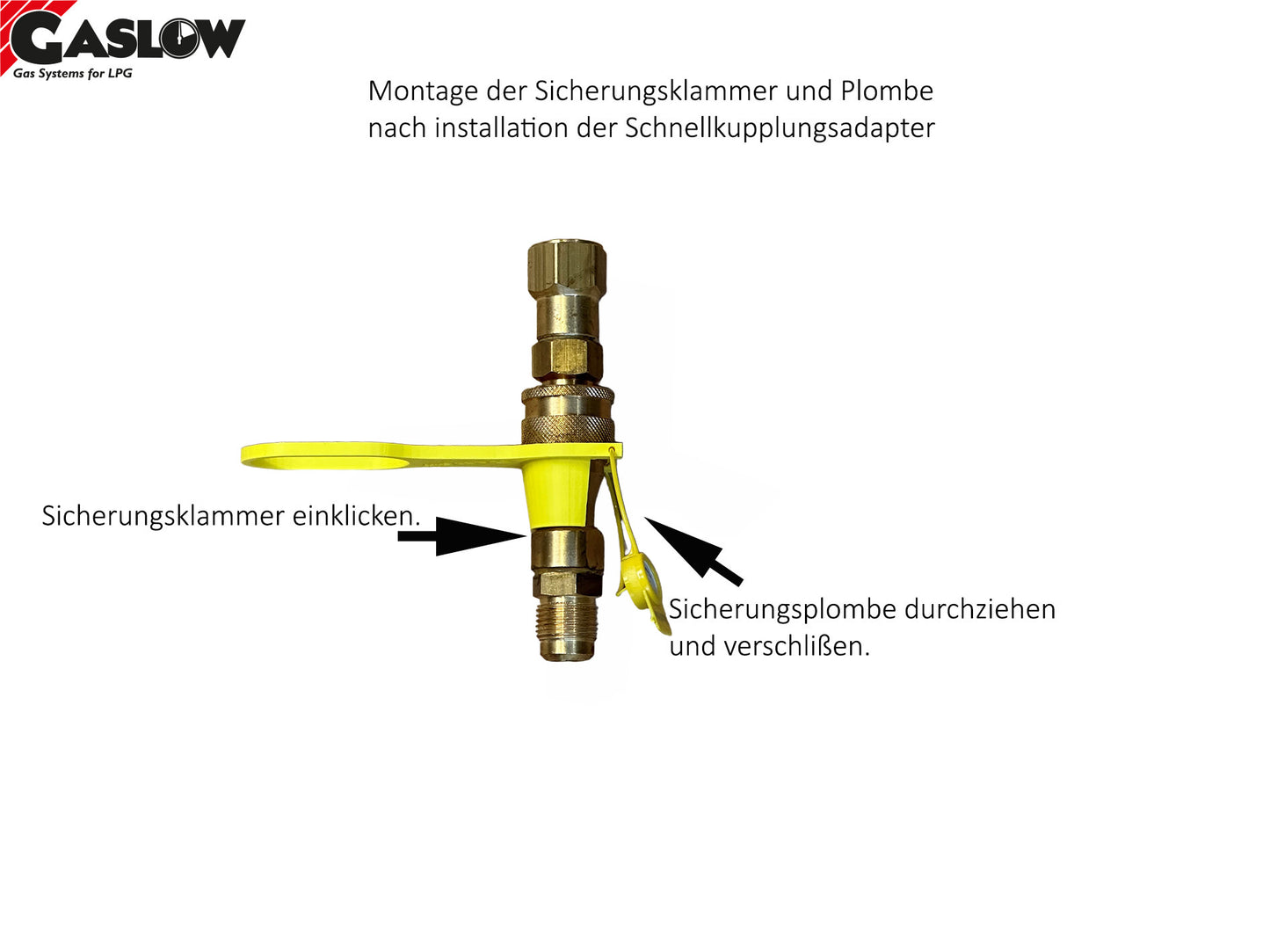 Außenfüllanschluss Gaskastentür, gerade